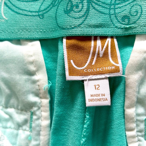 CAPRIS NEW size 12 Sea Green - Picture 3 of 5